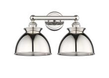 Innovations Lighting 616-2W-PN-M14-PN - Adirondack - 2 Light - 17 inch - Polished Nickel - Bath Vanity Light