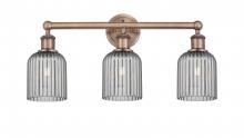 Innovations Lighting 616-3W-AC-G559-5SM - Bridal Veil - 3 Light - 23 inch - Antique Copper - Bath Vanity Light