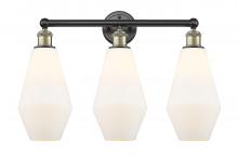 Innovations Lighting 616-3W-BAB-G651-7 - Cindyrella - 3 Light - 25 inch - Black Antique Brass - Bath Vanity Light