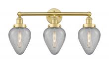 Innovations Lighting 616-3W-SG-G165 - Geneseo - 3 Light - 25 inch - Satin Gold - Bath Vanity Light