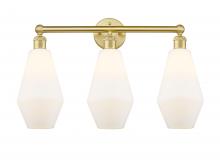 Innovations Lighting 616-3W-SG-G651-7 - Cindyrella - 3 Light - 25 inch - Satin Gold - Bath Vanity Light