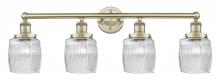  616-4W-AB-G302 - Colton - 4 Light - 33 inch - Antique Brass - Bath Vanity Light