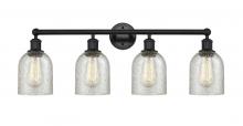 Innovations Lighting 616-4W-BK-G259 - Caledonia - 4 Light - 32 inch - Matte Black - Bath Vanity Light