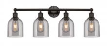  616-4W-OB-G558-6SM - Bella - 4 Light - 33 inch - Oil Rubbed Bronze - Bath Vanity Light