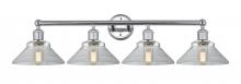  616-4W-PC-G132 - Orwell - 4 Light - 35 inch - Polished Chrome - Bath Vanity Light