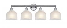 Innovations Lighting 616-4W-PC-G411 - Dayton - 4 Light - 33 inch - Polished Chrome - Bath Vanity Light