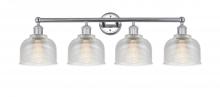 Innovations Lighting 616-4W-PC-G412 - Dayton - 4 Light - 33 inch - Polished Chrome - Bath Vanity Light