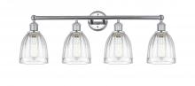  616-4W-PC-G442 - Brookfield - 4 Light - 33 inch - Polished Chrome - Bath Vanity Light