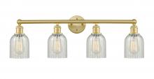  616-4W-SG-G2511 - Caledonia - 4 Light - 32 inch - Satin Gold - Bath Vanity Light