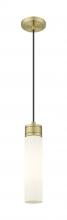 Innovations Lighting 617-1P-AB-G617-11SWH - Boreas - 1 Light - 3 inch - Antique Brass - Cord Hung - Mini Pendant