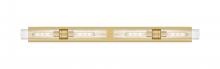 Innovations Lighting 617L-4W-BB-G617-11SDY - Boreas - 4 Light - 51 inch - Brushed Brass - Bath Vanity Light