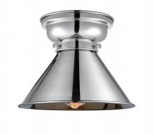 Innovations Lighting 623-1F-PC-M10-PC-LED - Briarcliff - 1 Light - 10 inch - Polished Chrome - Flush Mount