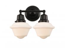  623-2W-BK-G531 - Oxford - 2 Light - 16 inch - Matte Black - Bath Vanity Light