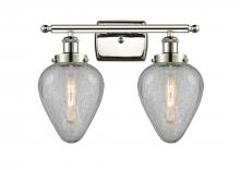 Innovations Lighting 916-2W-PN-G165 - Geneseo - 2 Light - 16 inch - Polished Nickel - Bath Vanity Light