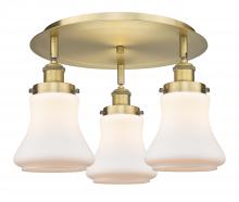 Innovations Lighting 916-3C-BB-G191 - Bellmont - 3 Light - 18 inch - Brushed Brass - Flush Mount