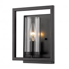 Golden 6068-1W BLK - Marco 1 Light Wall Sconce in Matte Black