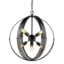 Golden 7001-8P ABZ - Carter 8 Light Pendant