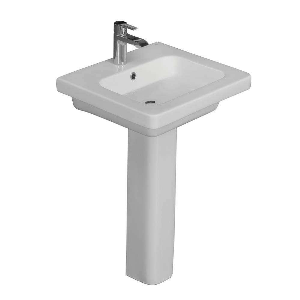 Resort 550 Basin only, White-1 hole