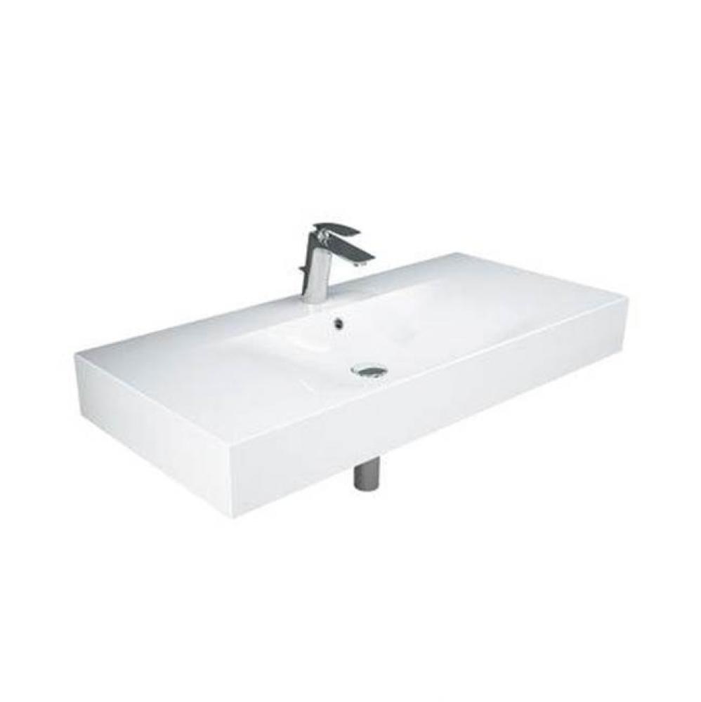 Des 1010 Wall-Hung Basin 1-Hole