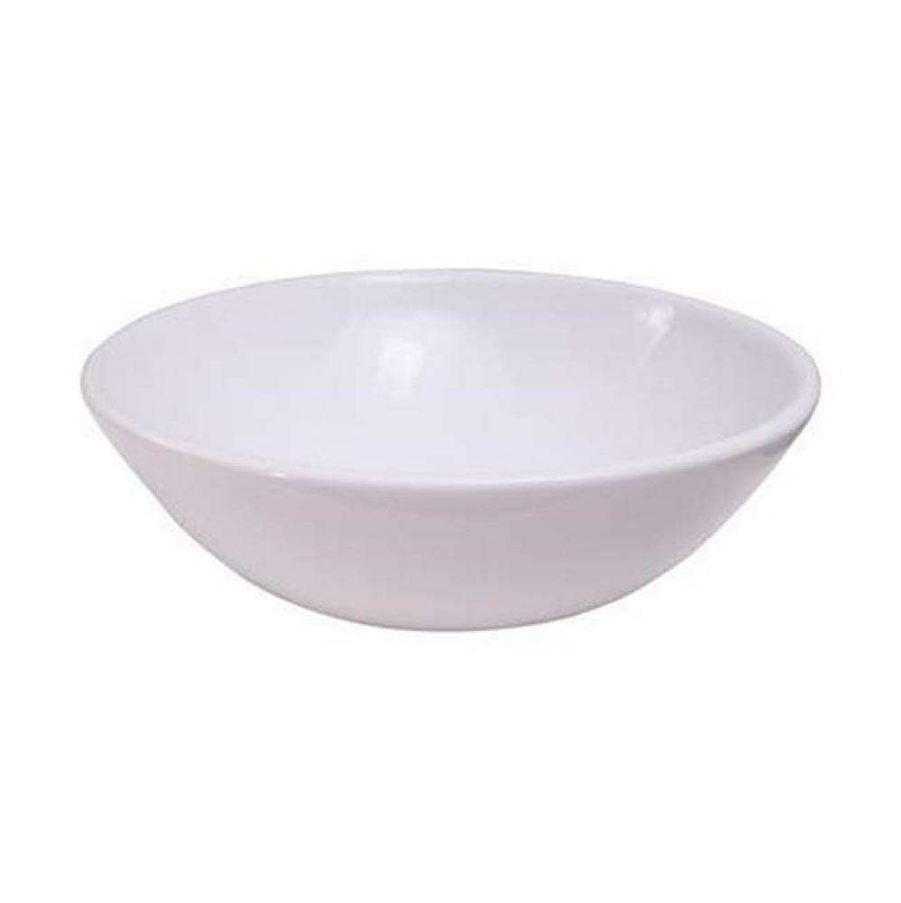 Adelle 16&apos;&apos; Round Above Counter Basin, White