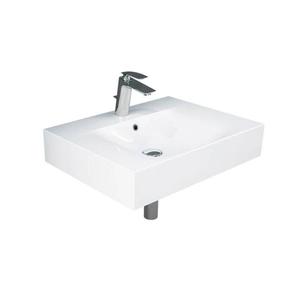 Des 610 Wall-Hung Basin 1-Hole