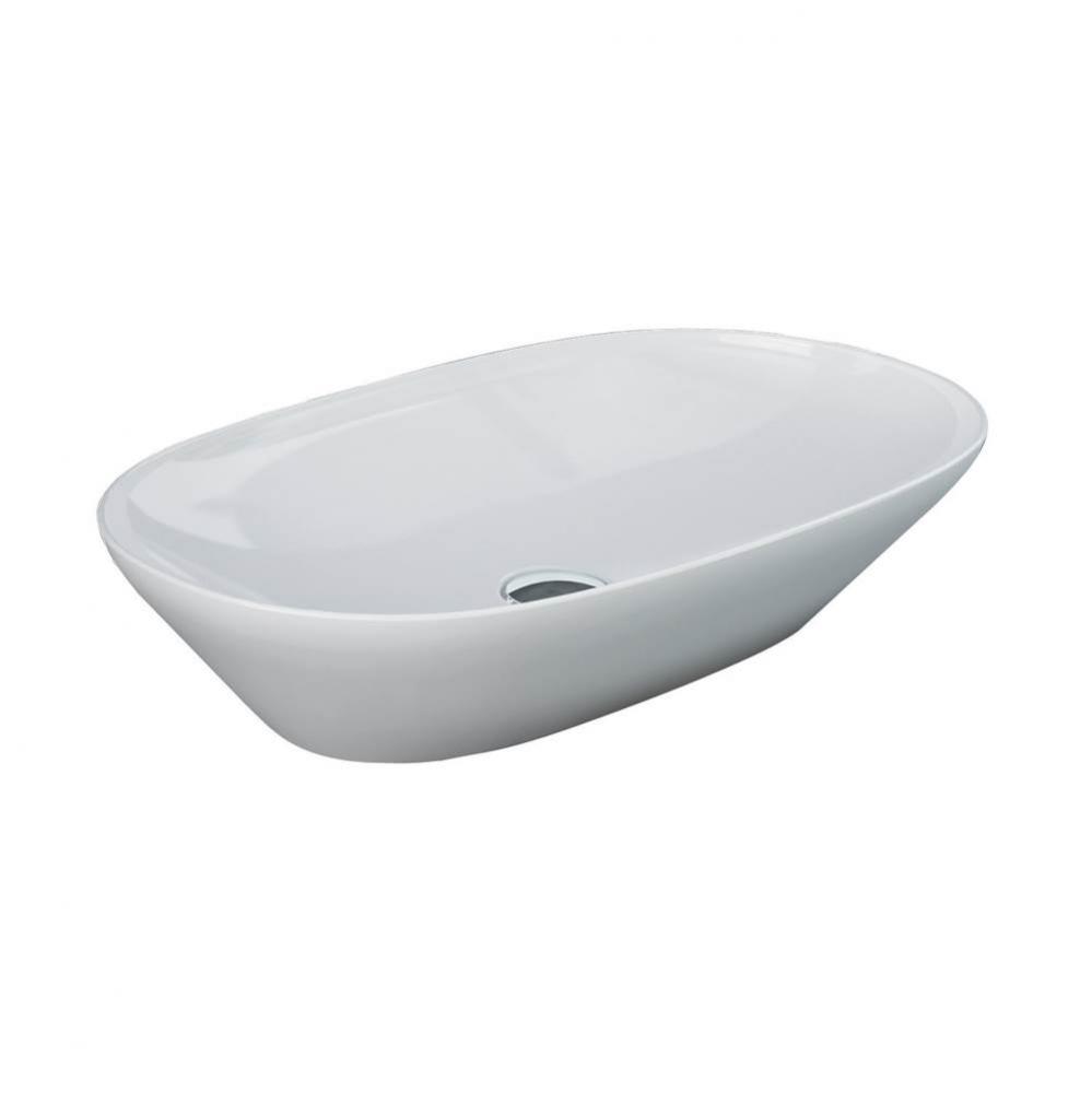 Variant 23-5/8&apos;&apos; x 14&apos;&apos; Oval Counter Top Basin in White