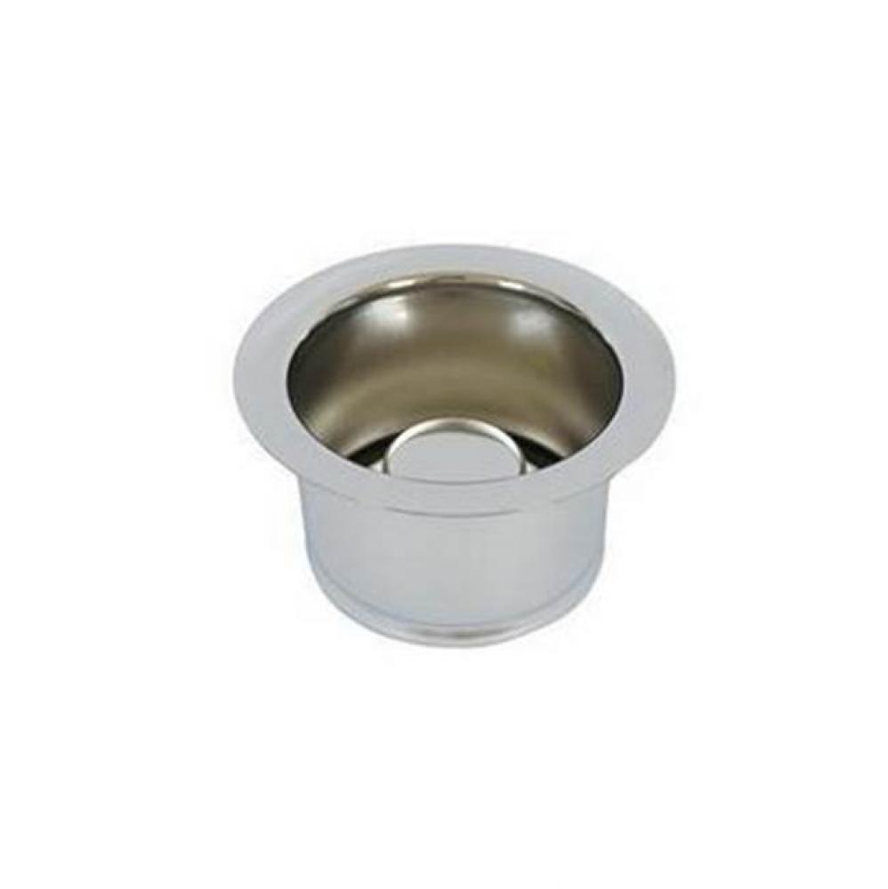 3-1/2&apos;&apos; Extra Deep Garbage Disposer Flange &amp; Stopper,CP