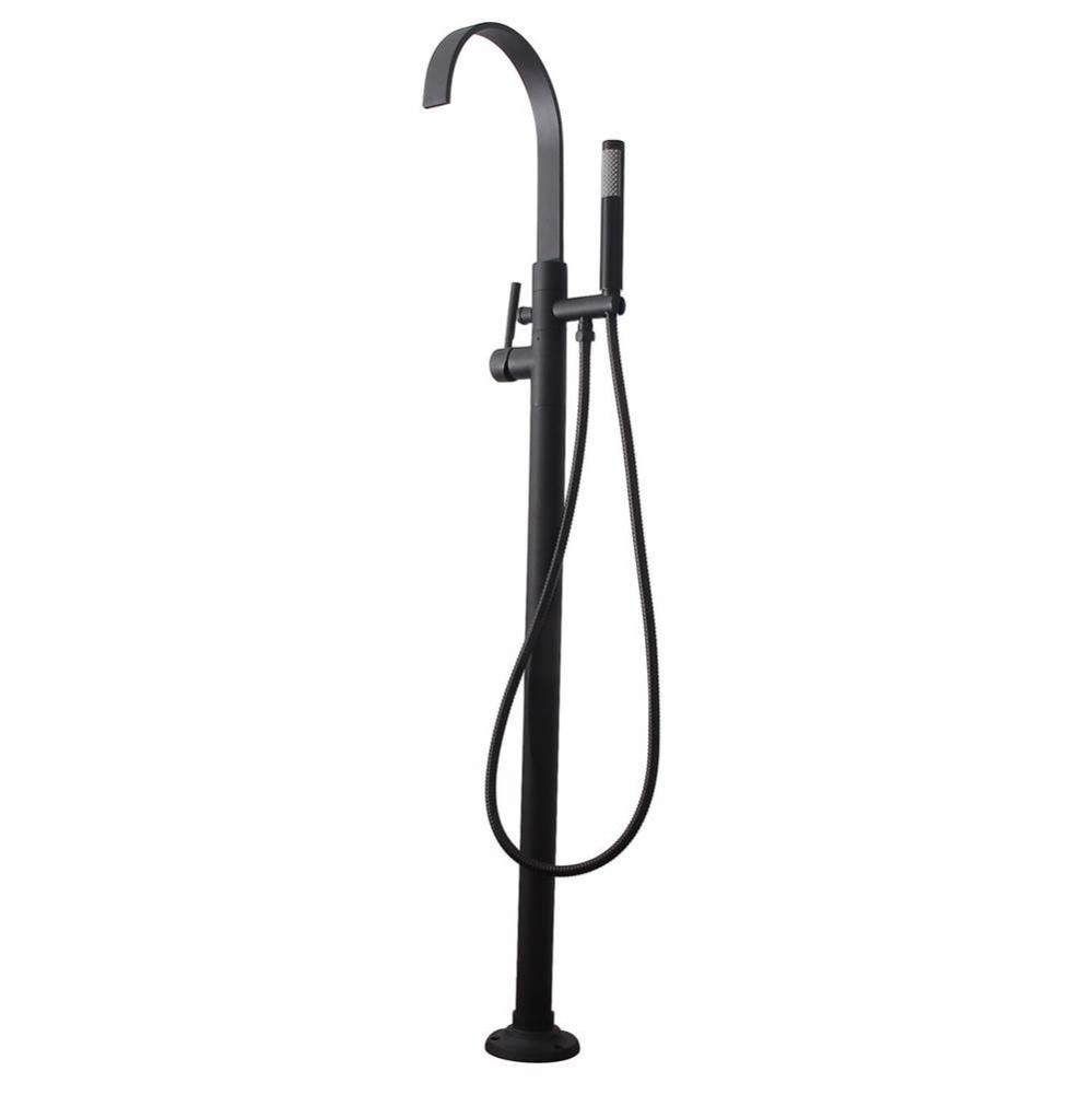 Tessa Freestanding Tub FillerMatte Black