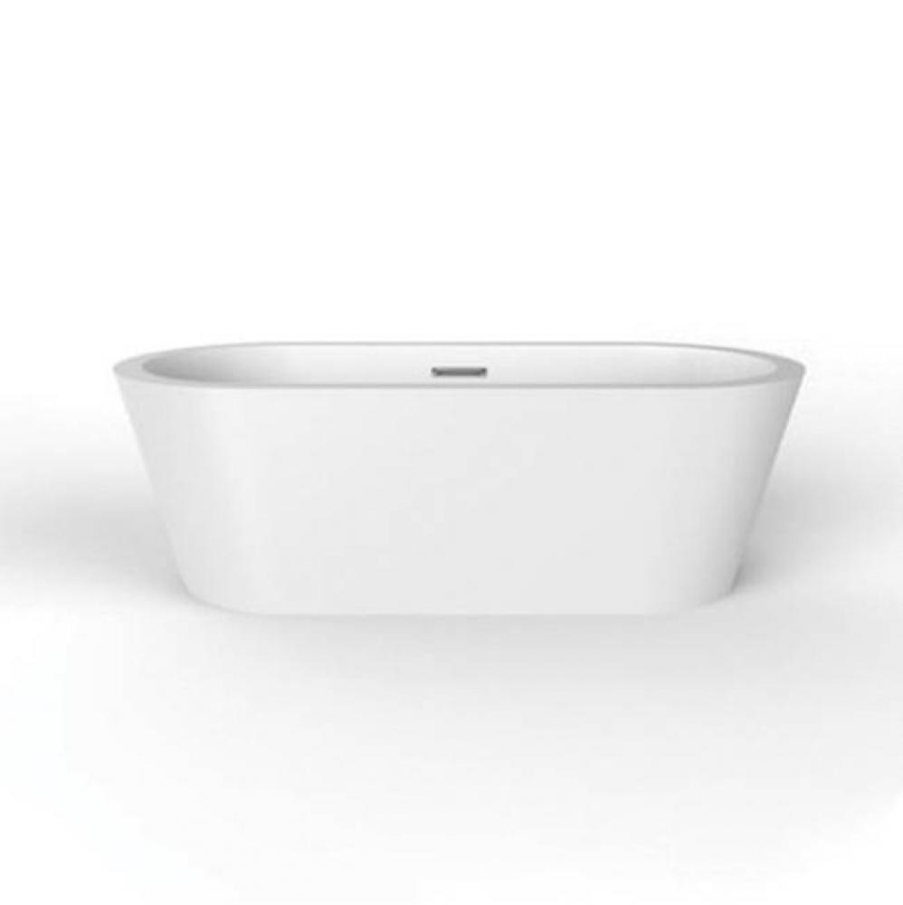 Rosario 70&apos;&apos; Freestanding Ac Wh Tub,W/Internal Drain And Of Mb