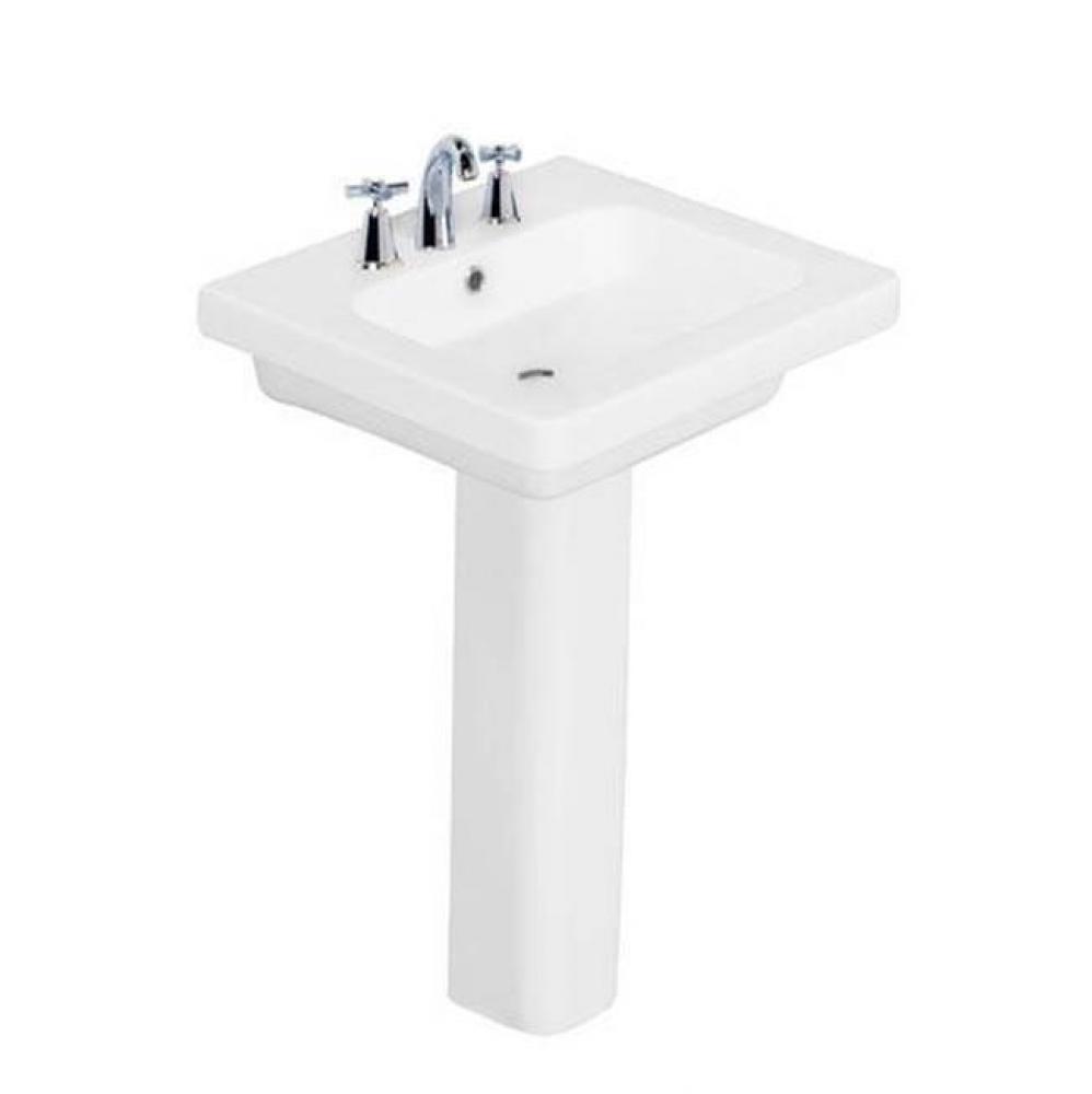 Resort 550 Basin only, White-4&apos;&apos; Centerset