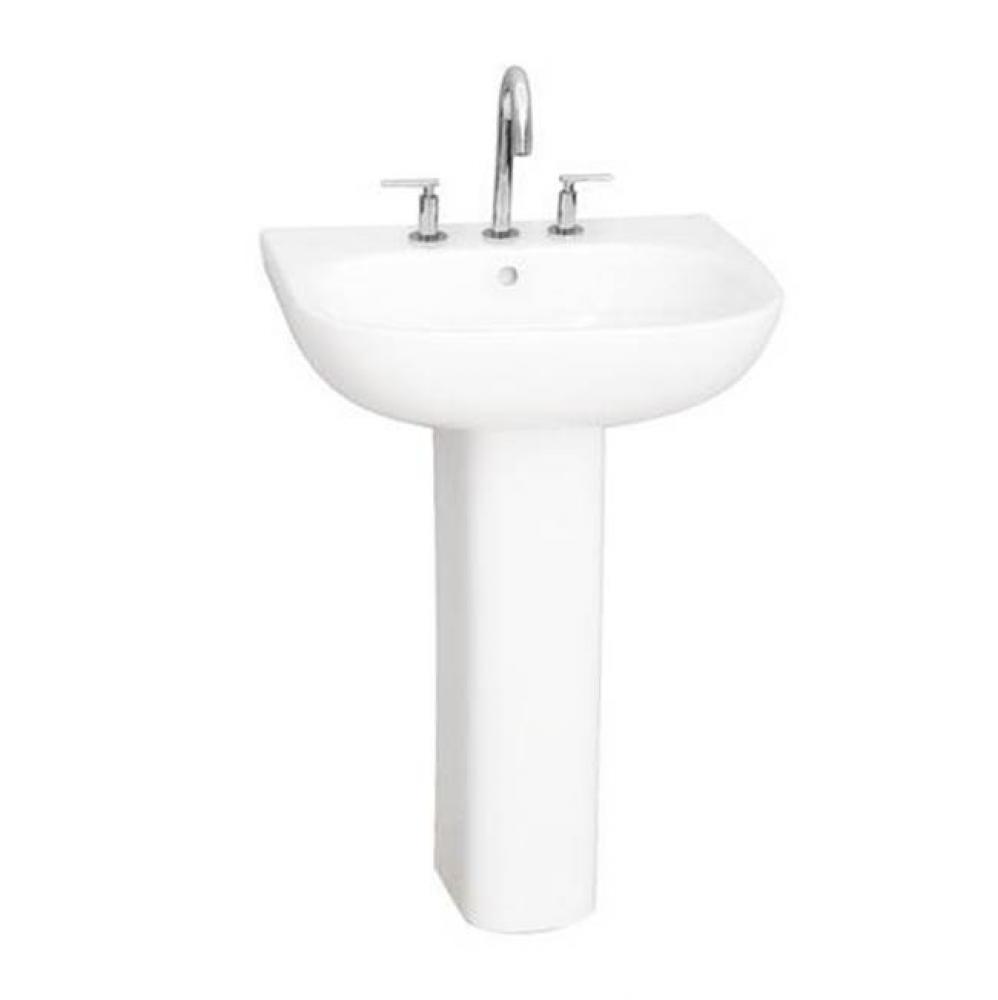 Tonique 550 Basin only, White-4&apos;&apos; Centerset