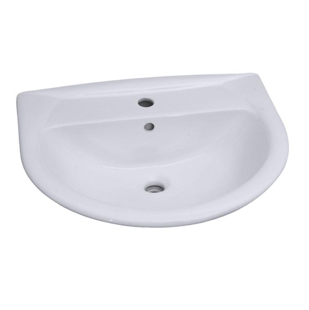 Karla 605 Basin only, 1 hole  White