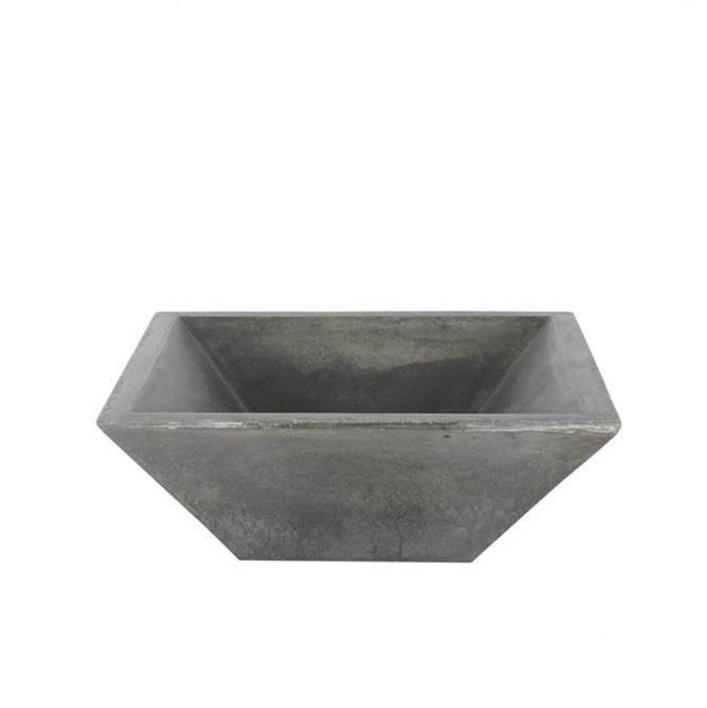 Radam Square Cement, Above Counter Basin,Copper Green