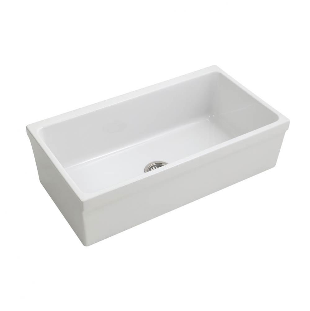 Hinton 36&apos;&apos; Single BowlFireclay Farmer Sink