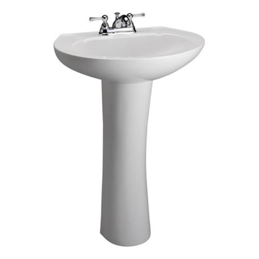 Hampshire 575 Basin, 4&apos;&apos;cc,  White