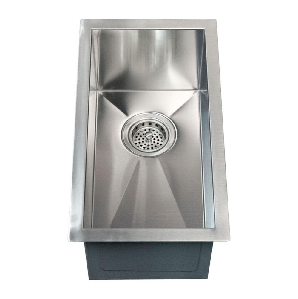 Ophelia 11&apos;&apos; SS Narrow Undermount Prep Sink