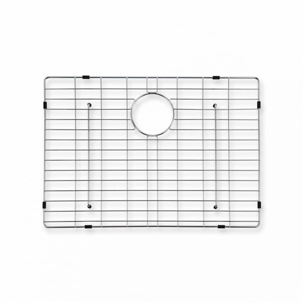 Sabrina SS Wire Grid Sngle Bwl17-5/8&apos;&apos; x 12-5/8&apos;&apos;D