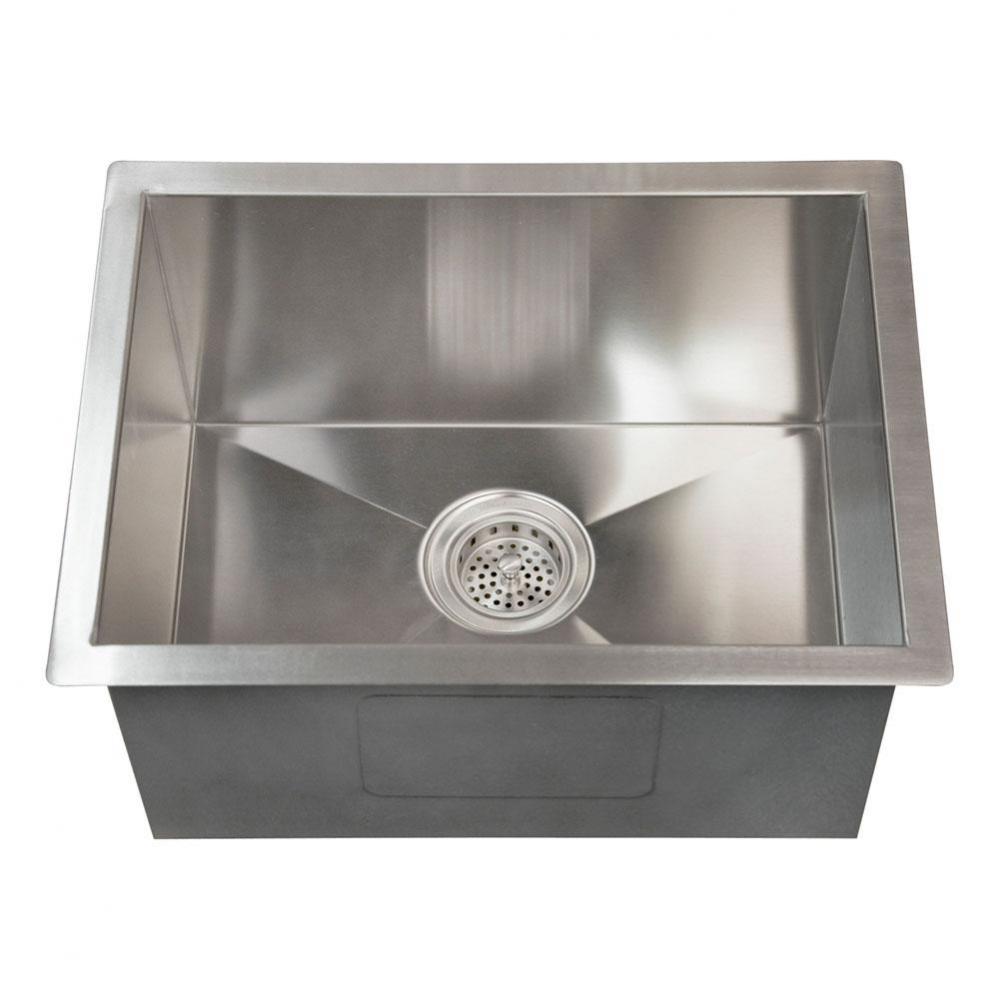 Sabrina 20&apos;&apos; SS Rectangular Undermount Prep Sink