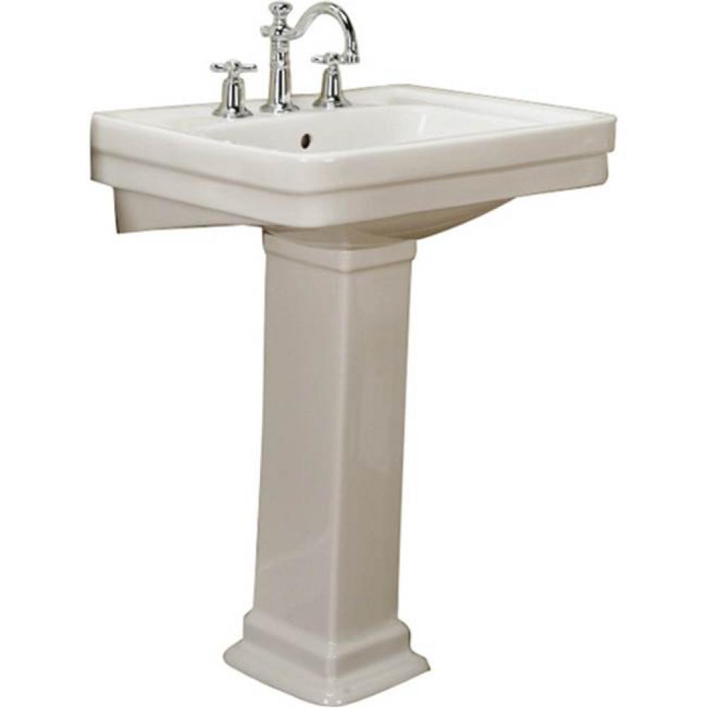 Sussex 660 Pedestal Lavatory  8&apos;&apos;cc, Bisque