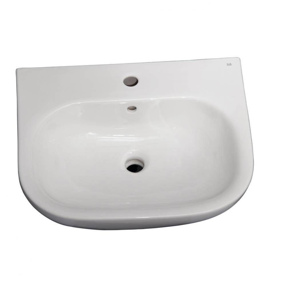 Tonique 550 Basin only,White-1 hole