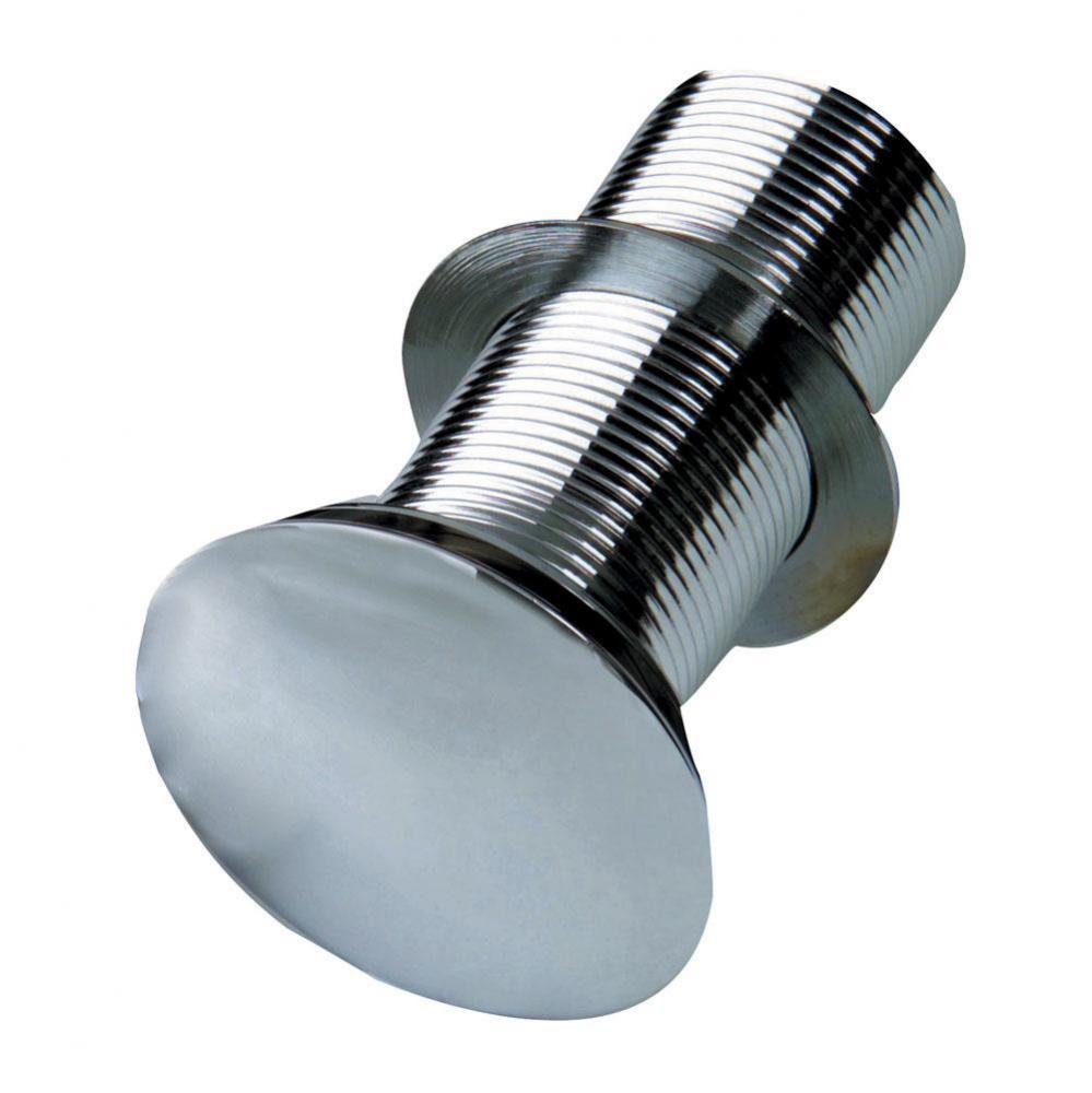 Umbrella Drain, Push Button Pop-Up, Polished Chrome