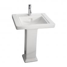 Barclay B/3-898WH - Empire 600 Basin, 8''Cc, White