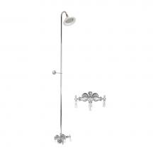 Barclay 4011-PL-CP - Diverter Faucet, Sunflower Showerhead, Polished Chrome