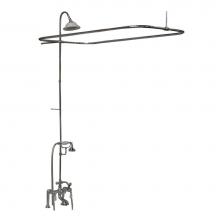 Barclay 4063-PL-CP - Elephant Spout, Shower, Riser, Showerhead, Lvr Hdle, Chrome