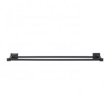 Barclay ADTB108-24-MB - Stanton Double Towel Bar, 24'',Matt Black