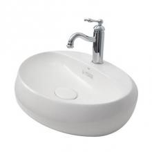 Barclay CL4-211WH - Cloud 25-5/8'' Wall Hung Basin, 1-Hole,W/Waste Cover,White