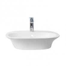 Barclay SE4-121WH - Sensation 23-5/8'' x 18'' Wall Hung Basin, 1-Hole, in White