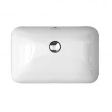 Barclay 5-604WH - Variant 21-5/8'' x 14'' Rect Undercounter Basin in White