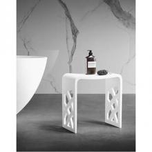 Barclay 6216-MT - Resin Shower Stool, White