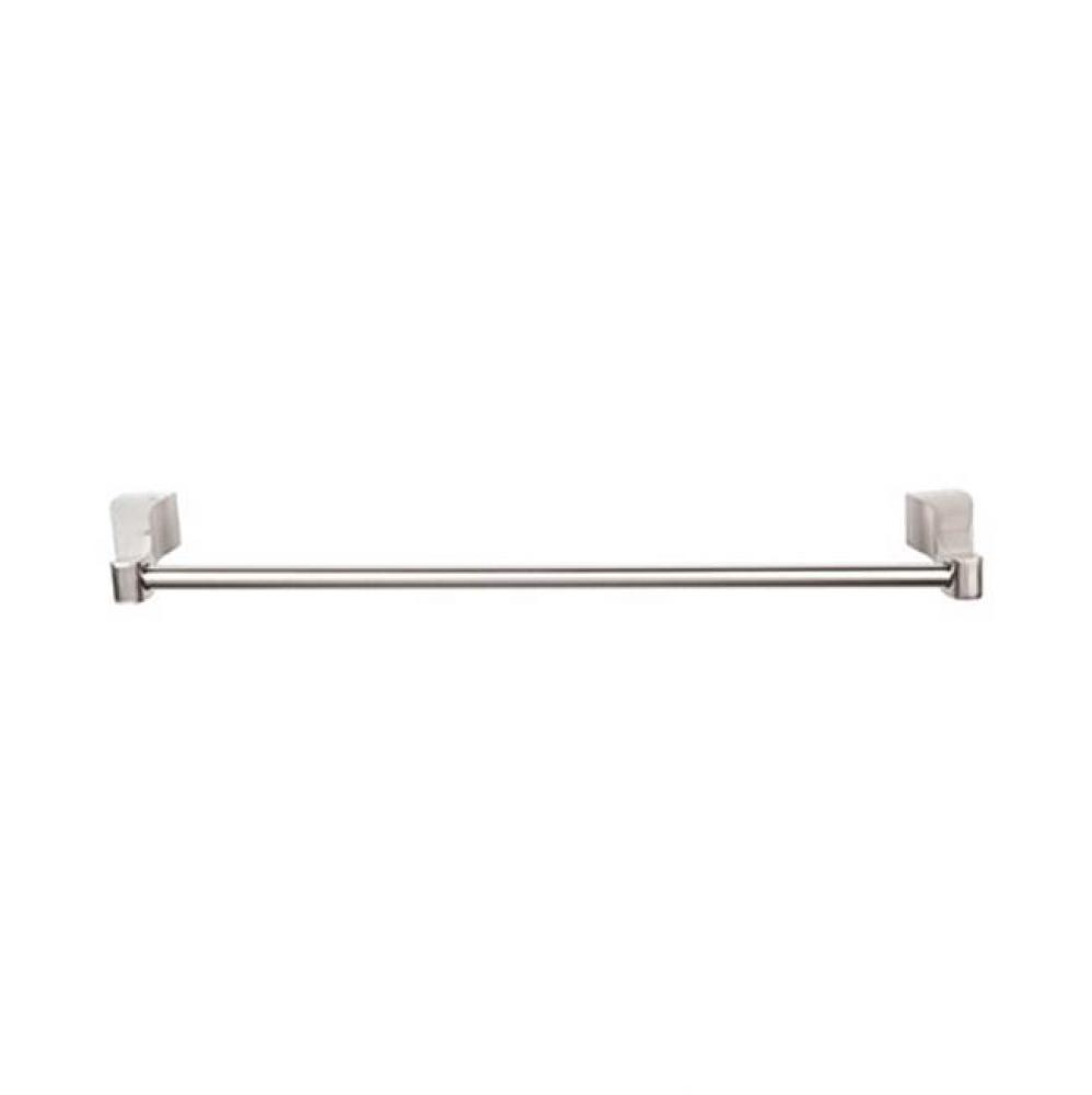 Aqua Bath Towel Bar 30 Inch Single Brushed Satin Nickel